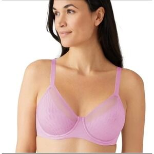 NWT Wacoal Elevated Allure 40DDD Ultimate Lift Full Coverage Bra Everyday Pink